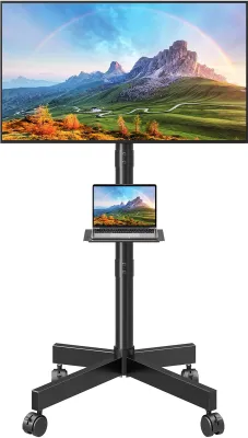 Obrázok produktu pre Mobilný televízny stojan na kolieskach pre televízory s uhlopriečkou 26-60 palcov