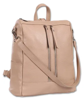 Produktbild von Toscanto Damen Cityrucksack Leder Rucksack rosa D2ORT100RA