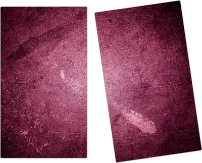 Produktbild von Spritzschutz Herdabdeckplatte Schneidebrett aus Glas Pinke Texturen 2-Teilig (60x52cm)
