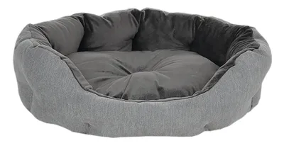Produktbild von Petlando Hundebett Montreal schiefer XL 75 x 65 x 22 cm