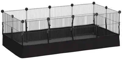 Obrázek produktu pro Klec pro malá zvířata s nepromokavou vložkou, ocelový rám