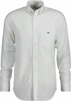 Image de Gant Chemise Regular Fit bleu clair Coton