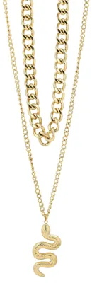 Produktbild von Akzent Damen Kette mit Anhänger Lujana Lujana, goldfarbig, Ionenplattierung