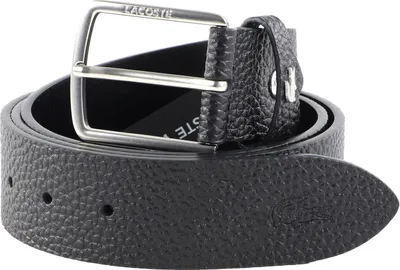 Image de LACOSTE Cuir ceinture Casual Belt W110 Noir