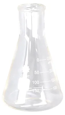 4 Erlenmeyerkolben Borosilikatglas 50–500 ml Labor