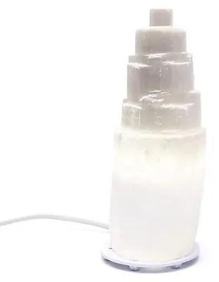 Produktbild von Selenit-Eisberglampe – ±20 x 8 cm