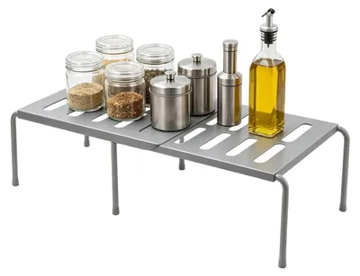 Ausziehbares Küchenregal, Organizer, stapelbar, 62x24x15,5 cm