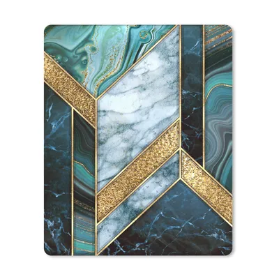 Produktbild von MuchoWow® Mauspad Mousepad Marmor - Mosaik - Gold 30x40 cm - Mousepads - Maus Mat - Pad - Mausunterlage - Mausmatten