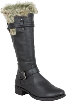 Produktbild von LOVENESS, Damen Fellstiefel Stiefeletten gefuetterte Stiefel Boots, Farbe Schwarz, EU 41