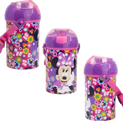 Produktbild von Disney Minnie Maus Kinder Wasserflasche Trinkflasche Flasche 450 ml