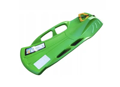 Image de Prosperplast SNOW TRAIN Bobsleigh en plastique, vert
