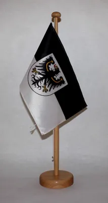 Produktbild von Tischflagge Ostpreußen Ostpreussen 25x15 cm mit Holzständer