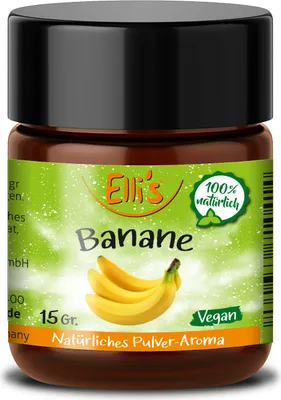 Produktbild von Banane - Ellis Pulveraromen Lebensmittelaroma