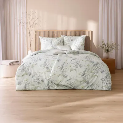 Produktbild von Estella Mako Interlock Jersey Bettwäsche Susanne mint Kissenbezug einzeln 40x80 cm
