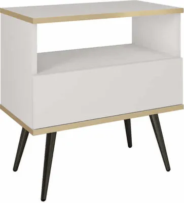 Produktbild von Nachttisch Oro S-54 weiß