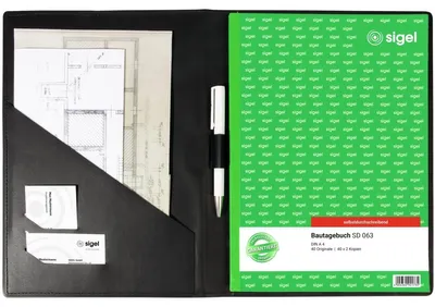 Produktbild von Sigel Einband für Formularbücher A4h EF410