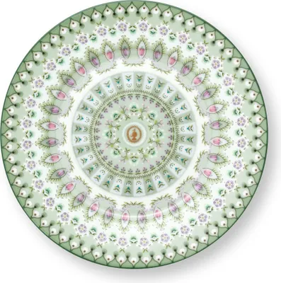 Produktbild von PIP STUDIO Lily&Lotus Moon Delight Light Green Brotteller 17cm
