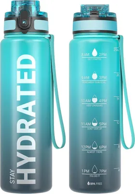 Obrázek produktu pro Sahara Sailor láhev na pití Tritan bez BPA 750ML sportovní láhev Blue waves