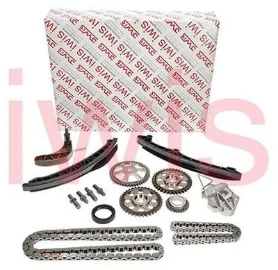 Immagine prodotto di iwis Motorsysteme 59770Set Kit catena di distribuzione Catena di distribuzione per VW Polo berlina (6R1, 6C1) per SKODA Fabia II berlina (542) Fabia II station wagon (545)