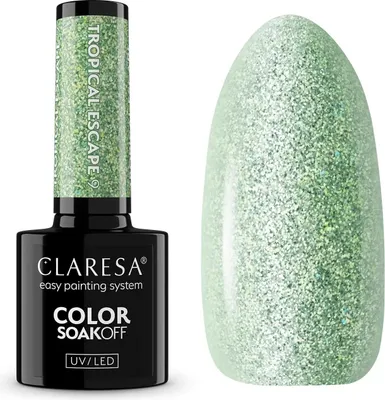 Productafbeelding van CLARESA Tropical Escape 9 Hybride Nagellak - 5 g