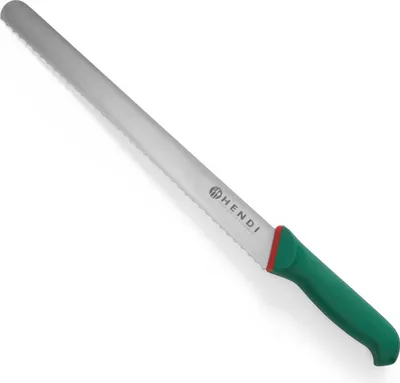 Produktbild von Green Line Brotmesser mit Wellenschliff, Länge 415 mm - Hendi 843895