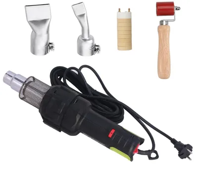 Heißluft-Schweißgerät 2000 W für PVC/TPO, 2 Düsen