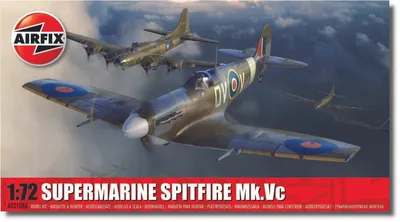 Modellbausatz Supermarine Spitfire Mk.Vc, 1:72, 73 Teile