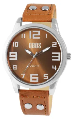 Produktbild von QBOS Uni Armbanduhr QB0029 Mineralglas