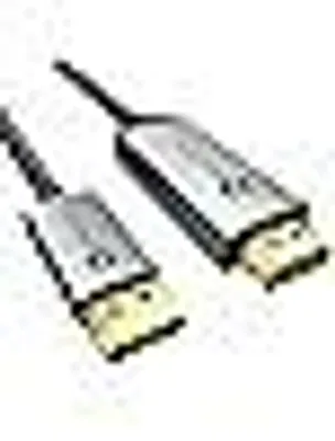 Produktbild von 4K DisplayPort auf HDMI Kabel [Vergoldete, Geflochten, Aluminiumhülse] 1M direktionaler DP Quelle zu HDMI Display Verbindungskabel Kompatibel für Laptop, PC, Monitor, TV, Projektor