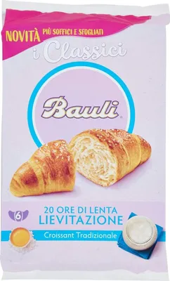 Produktbild von Bauli Croissant Classico 6 Stück, 4er Pack (24 x 40 g)