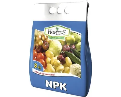Obrázek produktu pro Granulované hnojivo NPK Hortus 3 kg