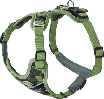 Produktbild von HUNTER Geschirr Divo Up Camouflage grün L-XL