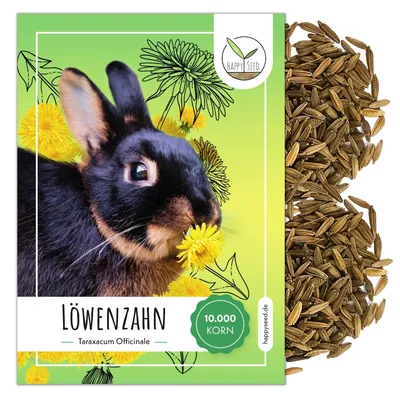Produktbild von Löwenzahn Samen für Kaninchen - Wildkräuter Saatgut als optimale Futterergänzung