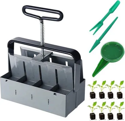 Image de Planter des bulbes de fleurs Outils de jardinage