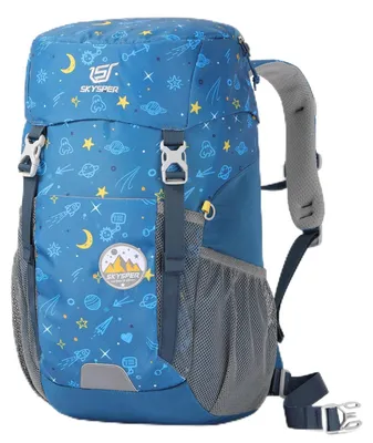 Productafbeelding van Kinderrugzak 15 L, sterrenblauw, voor school