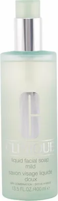 A bottle of Clinique Liquid Facial Soap Mild.