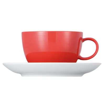 Produktbild von Teetasse 2-tlg. - Sunny Day New Red / Rot - Thomas - 10850-408525-14640