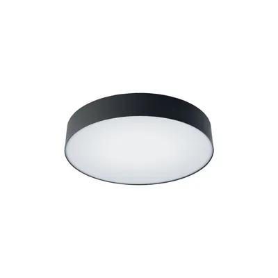 Produktbild von LED Deckenlampe Metall 4000 K neutralweiß 2200 lm Ø 40,5 cm rund Schwarz Modern Deckenleuchte