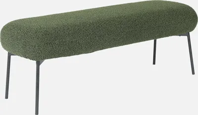Produktbild von sweeek - Bank mit Bouclé-Bezug - Khaki