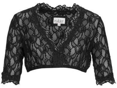 Produktbild von Dirndlbluse 3/4 Arm Laura in Schwarz von Nübler Größe 44