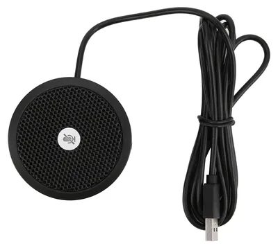 Obrázek produktu pro Všesměrový stolní mikrofon USB typu „plug-and-play“ pro online konference v kanceláři