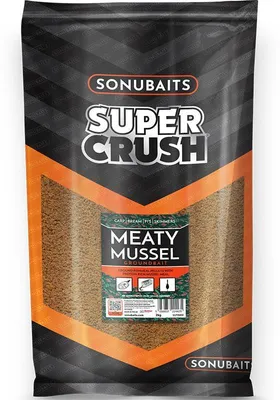 Produktbild von Sonubaits Supercrush | Meaty Mussel Mix - 2kg