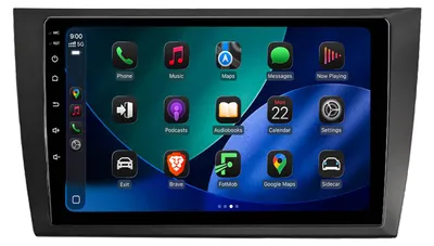 Produktbild von 8+256GB Android Radio für VW Golf 6 2008-2012 CarPlay Upgrade Navi Bluetooth Lenkradsteuerung GPS
