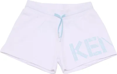Obrázek produktu pro 6929K pantalone corto bimba GIRL KENZO KIDS bílé bavlněné šortky
