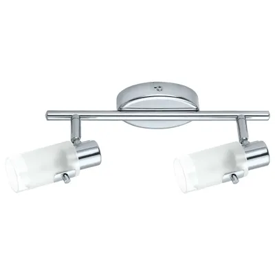 Produktbild von Eglo LED Wand- & Deckenleuchte Orvieto 2 Spot 29cm Chrom 2 x 3W G9 720lm Warmweiß 3000K schwenkbar