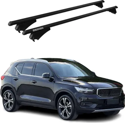 Zdjęcie produktu dla Tiger Poprzeczki dachowe do Volvo XC40 2018-2024 Czarne