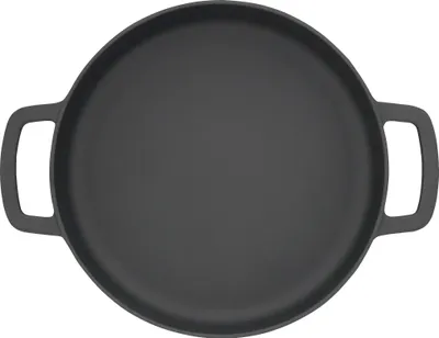 Image de Poêle Double Anse 24cm Combekk Fonte Recyclée, Excellente Rétention Chaleur - Combekk