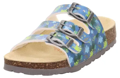 Productafbeelding van Superfit Heren Slippers met voetbed, blauw, model 8420