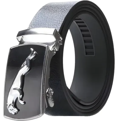 Produktbild von Gürtel CH - 40305 - Schwarz/Silber für Herren KP40305
