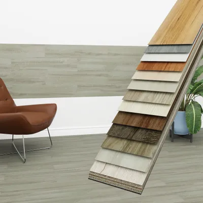 Produktbild von HEXIM Vinyldielen 0,97m² selbstklebend PVC Wandverkleidung Bodenbelag Holzoptik 91x15cm Paneele für Wand & Boden Holzdielen grau (7 Dielen Frosted Birch - 1809-10B)